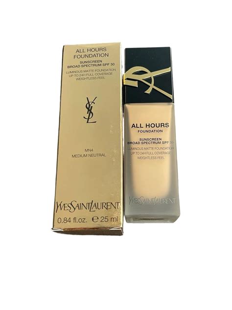 ysl all hours foundation cn mn4|YSL matte foundation.